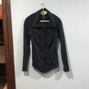 Calvin Klein Women's Charcoal Bomber Jacket